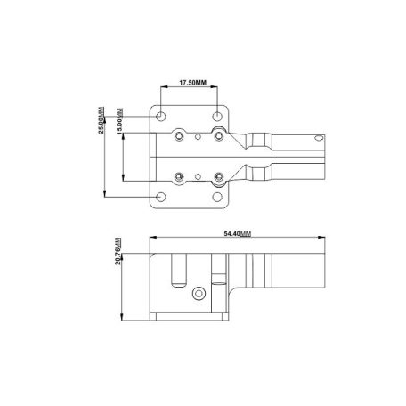 Electric steerable retract S - max. 1,5 kg - Pichler