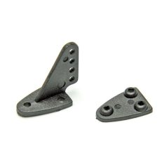 Control horn plastic black 16 or 20 mm - 1 pc