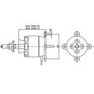 BL outrunner motor A40-12L V2 14 pólusú Hacker