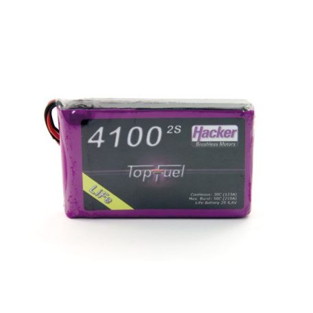 LiFe Top Fuel  akkupakk 30c 4100 mAh 2s Hacker