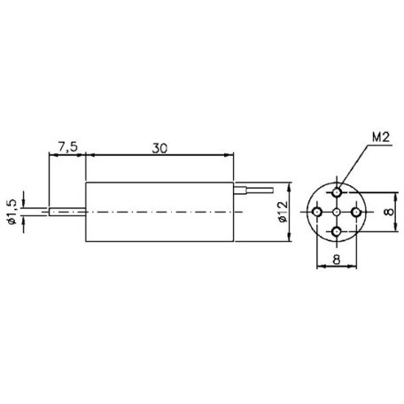 Hacker Brushless Inrunner Motor E10-26L - 6100 KV - 14g