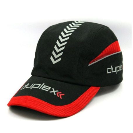 Kappe - DUPLEX Baseball Cap - schwarz rot - Jeti