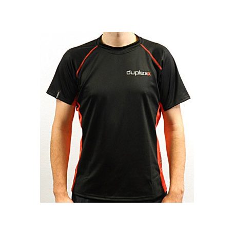 T-Shirt "Duplex" - fekete - M vagy L - Jeti