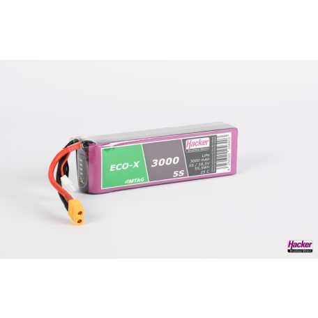 Top Fuel Eco-X Lipo 5s 3000 mAh 25c Hacker