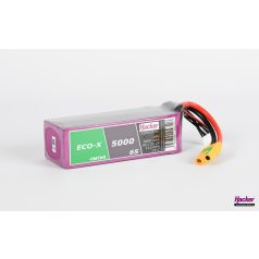 Top Fuel Eco-X Lipo 6s 5000 mAh 25c Hacker