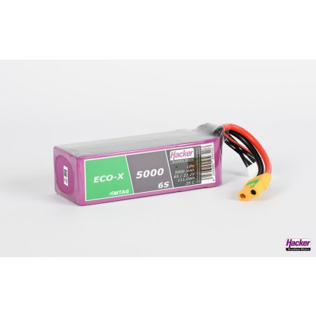 Top Fuel Eco-X Lipo 6s 5000 mAh 25c Hacker