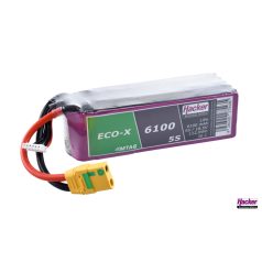 Top Fuel Eco-X Lipo 5s 6100 mAh 25c Hacker