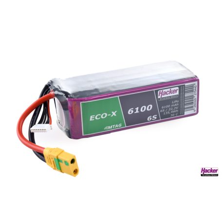 Top Fuel Eco-X Lipo 6s 6100 mAh 30c Hacker