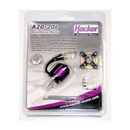 BL outrunner motor A20 20 L EVO Hacker