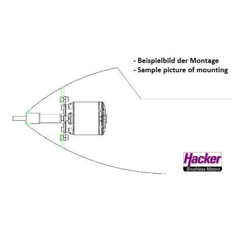Glider átalakító készlet A40 Hacker Motor Gmbh