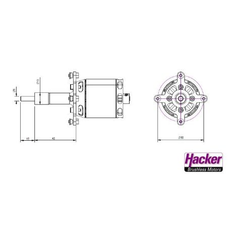 Glider átalakító készlet A40 Hacker Motor Gmbh