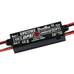 DPSI Micro DualBat 5.5V/5.9V 2xMPX -> 2xMPX - Akkuweiche