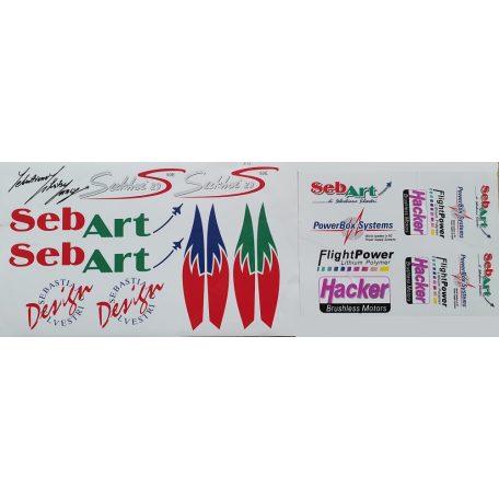 Su29 50E Decal Set - selfadhesive - Sebart