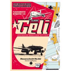 Messerschmitt Me 262  papír repülő Geli #15