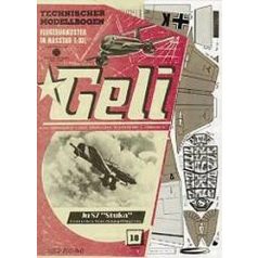 Junkers Ju 87 Stuka  papír repülő Geli #18