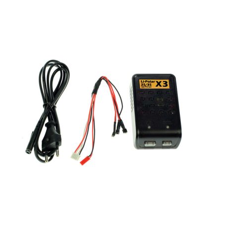 LiPo charger X3 2S/3S 110-240V - LiPolar