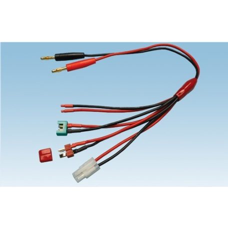 Carge Cable MULTI ADAPTER ( TAM + T + MPX + GO 3,5 mm) - Banana plug - approx. 20 cm