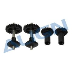 T-Rex 450 PRO Heckabtrieb Set vorne
