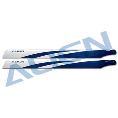 T-Rex 450 main rotor blades carbon blue 325 mm - 2x Align