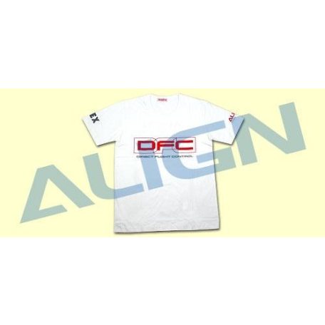T-Shirt Align white "DFC" (M / L / XXL)