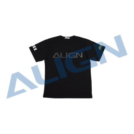 T-Shirt Align schwarz "ALIGN" (M / XL)