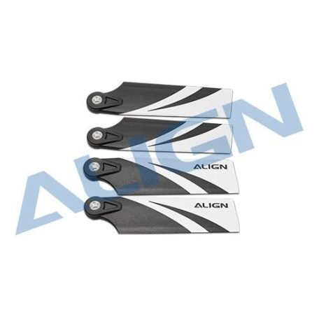 T-Rex 500 tail rotor blades white 78 mm - 2x - Align