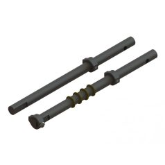T-Rex 150 main shaft - CARBON - 2pcs