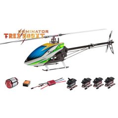   T-REX 500X Dominator Top Super Combo (DS530M/DS535M) - incl. flybarless system - Align