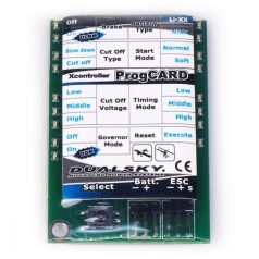 Programming card V2 for brushless controllers - Dualsky