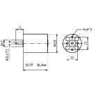 Mega Motor ACN 16/15/5CE  Combat/F5J brushless Inrunner 1486 KV 88g