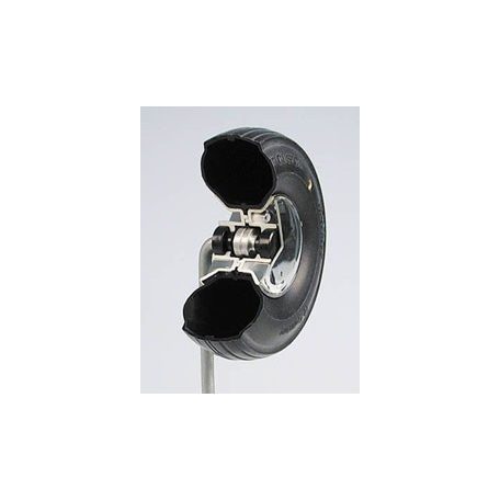 Wheel - replacement wheel + rim - 100 mm - 1 pc