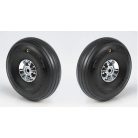 Wheels super light with valve, rims and delrin-bearing - 100 mm - Kavan - 2x
