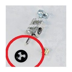   Tolórúd rögzítő "clip-on" gűrűk Ø 1.0 - Kavan - 20 db