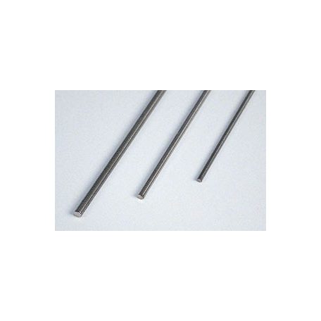 Pushrod steel 100 % threaded M 2,5 x 250 mm - 2 pcs