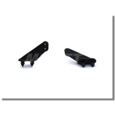 Ruderhorn micro - lang, schwarz - ø 1,0mm - 2x