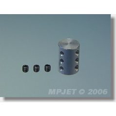   Pushrod connector "Tripple" Alu 3 holes dia Ø 2,0 mm - MPJET - 1 x