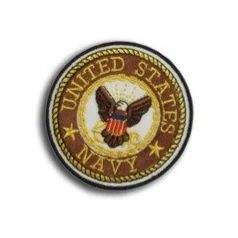 Embroidered Iron-on Patch "US Navy"