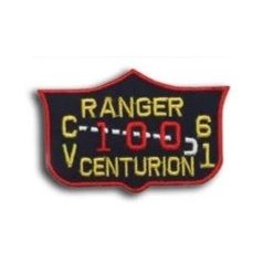 Embroidered Iron-on Patch "Ranger"