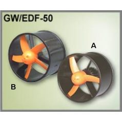 Impeller szett GWS d: 50mm + kefés motor - típus B - GWS