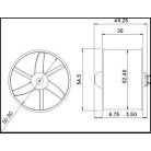 Impeller set GWS d: 50mm + brushed motor - type B - GWS
