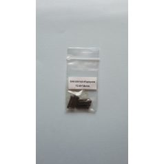 Deck screw 2.6 x 14 mm - pan headed allen screw - 10x