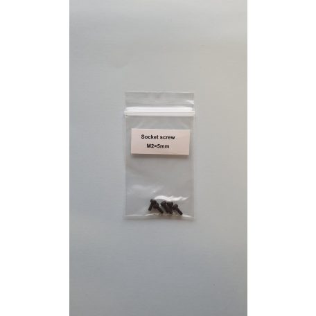 Műszercsavar M2 x 5 mm - imbusz csavar - 5x