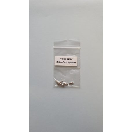 Műszercsavar M2 x 6 mm - domborúfelű kereszthornyú csavar - 5x