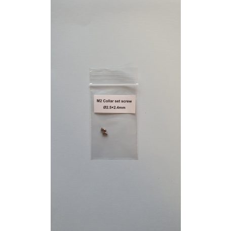 Műszercsavar M2 2.5 x 2.4 mm - imbusz csavar - 4x