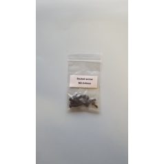 Műszercsavar M2.5 x 6 mm - imbusz csavar - 15x