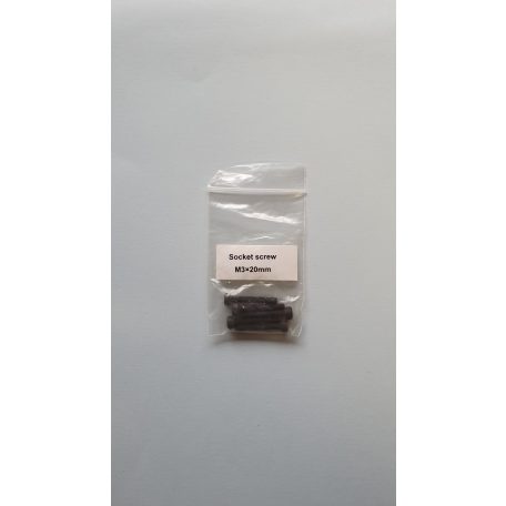 Machine screw M3 x 20 mm - allen screw - 5x