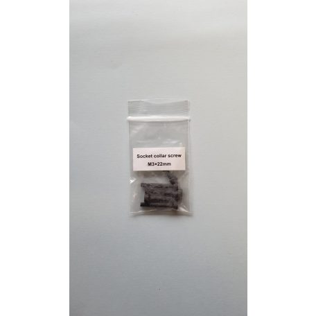 Machine screw M3 x 22 mm - allen screw - 5x