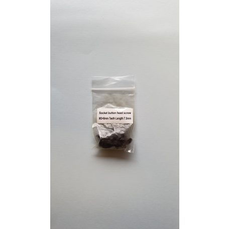 Machine screw M3 x 8 mm - pan headed allen screw - 15x