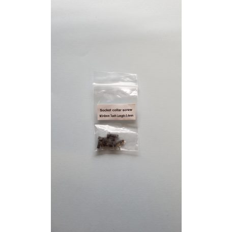 Machine screw M3 x 8 mm - allen screw - 5x