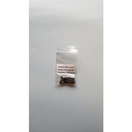 Machine screw M3 x 19 mm - allen screw - 5x